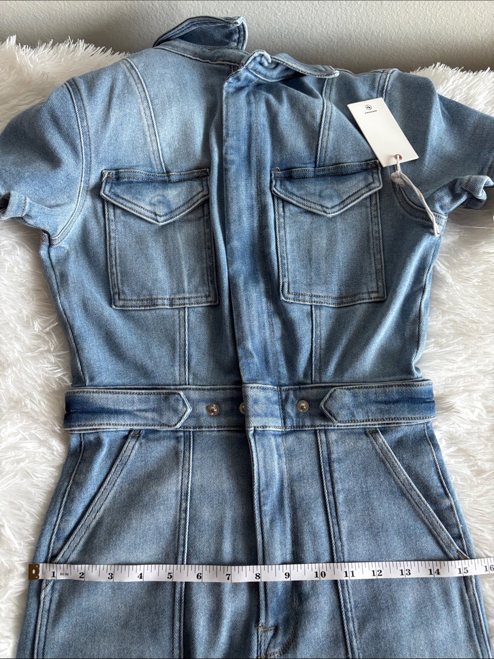 Good American Denim Jumpsuit- Size M - Picture 14 of 15